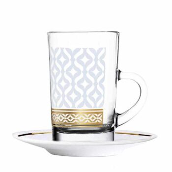 Dimlaj Tea Cups Touch Ansam 6 pcs Set