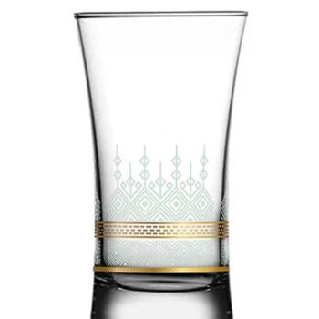 Dimlaj Tumblers Gold Touch Le Voile 6 pcs Set