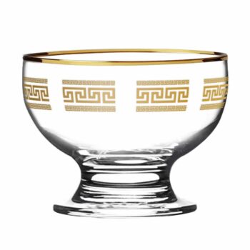 Dimlaj Glass Ice Cream Cup Touch Minerva of 4 pcs