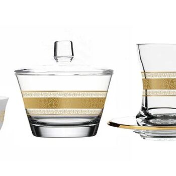 Dimlaj Drinkware Gift Set Touch Kenar 20 pcs Set