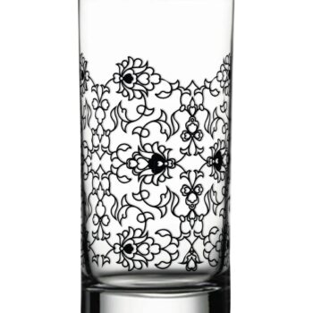 Dimlaj Tumbler Gold Black Touch Glory 6 pcs Set