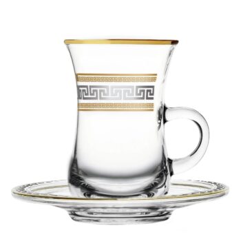 Dimlaj Glass Tea Touch Minerva Set of 12 pcs