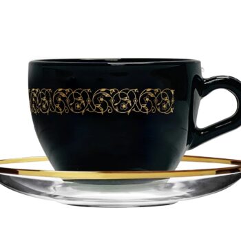 Dimlaj Glass Coffee Cup Touch Solo Set of 12 pcs