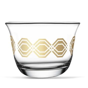 Dimlaj Cawa Cup Gold Touch Diamond 12 pcs Set