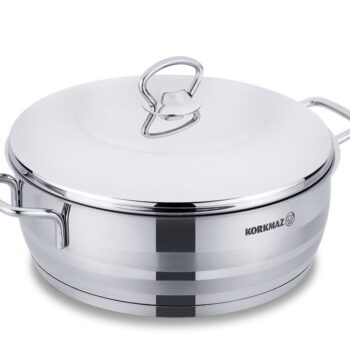 Korkmaz Casserole Stainless Steel Astra 26cm/ 5.3 Liter