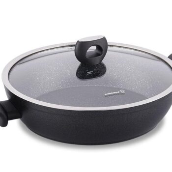 Korkmaz Low Casserole Nora Granite 24X5.8