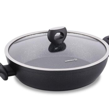 Korkmaz Low Casserole Granite Nora 28X7