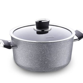Korkmaz Casserole Granite Palma 24cm Grey
